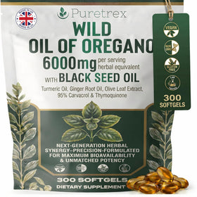 PURETREX Huile d'Origan 300 gélules en sachet