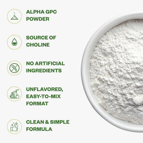 Purisure Alpha GPC Poudre 100g, cuillère doseuse incluse