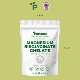 Purisure Magnésium Bisglycinate Chélate 250g utilisation dans un smoothie