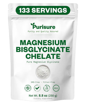 Purisure Magnésium Bisglycinate Chélate 250g vue avant