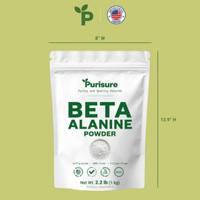 Purisure Poudre de Beta Alanine 1kg - détails de la texture