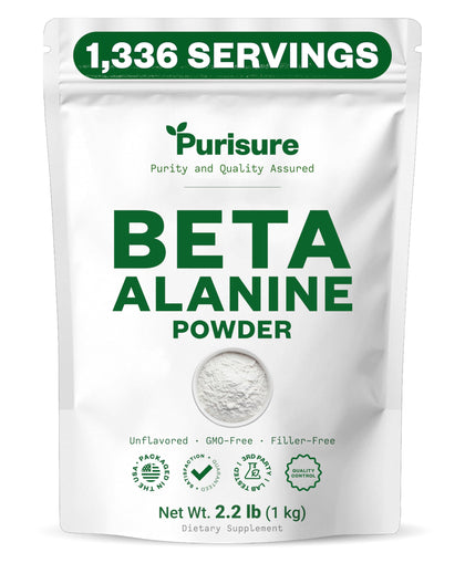 Purisure Poudre de Beta Alanine 1kg - vue de face