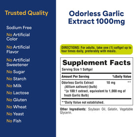 Puritan's Pride Ail Odorless gélules souples 10 mg dans un environnement naturel