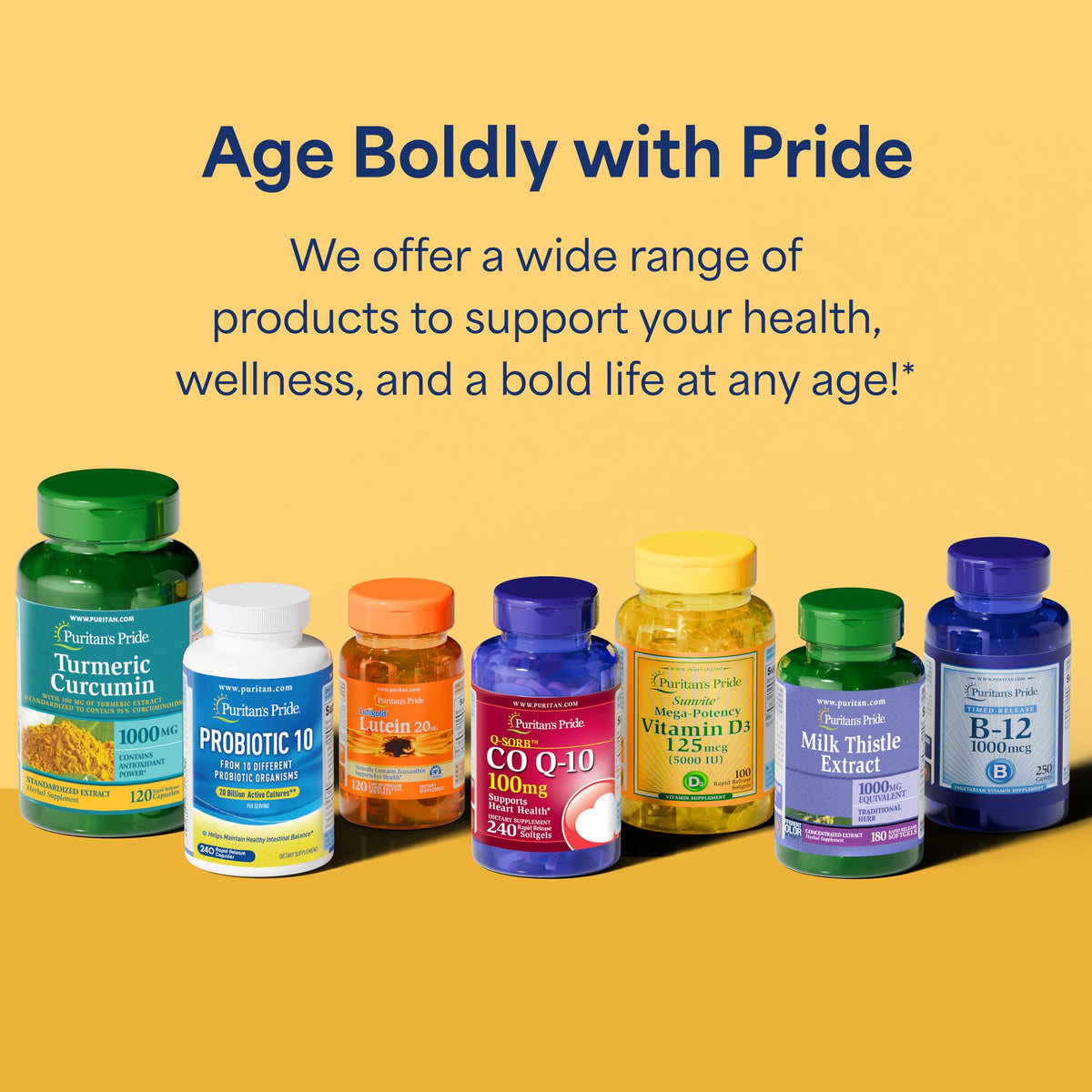 Puritan's Pride Huile de Poisson Omega-3 1400mg 240 gélules packaging