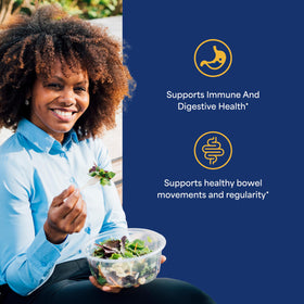 Puritan's Pride Probiotic 10 capsules ouvertes sur une table