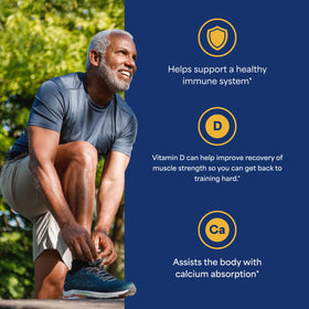 Puritan's Pride Vitamine D3 10 000 UI gélules molles côté