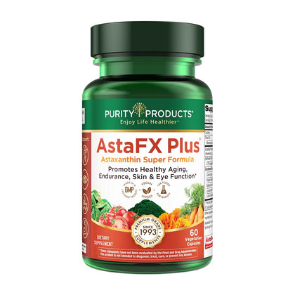Purity Products AstaFX Plus complément alimentaire astaxanthine en capsules