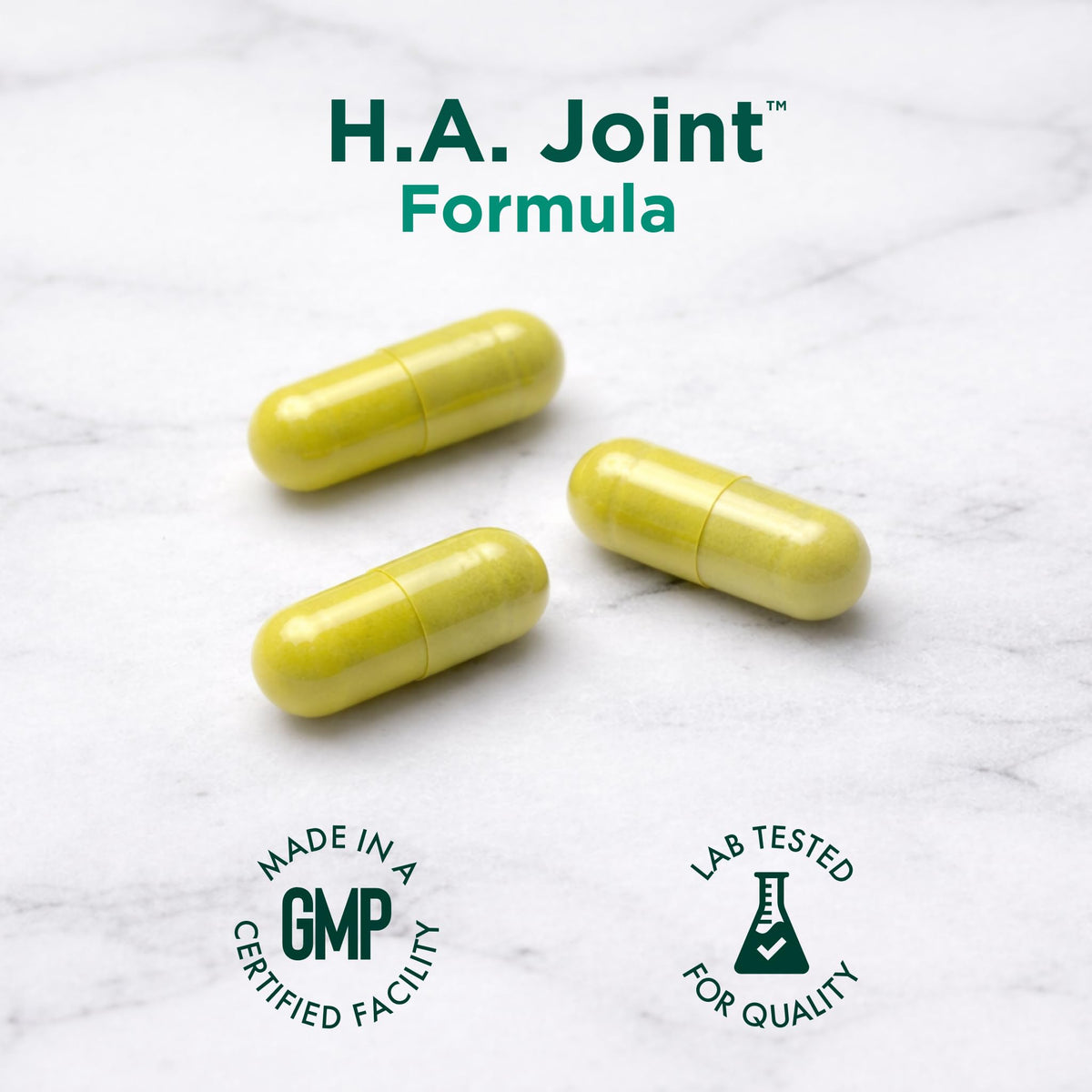 Purity Products Formule HA Articulaire dans une main