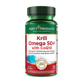 Purity Products Krill Omega 50+ CoQ10 1300mg boîte avant