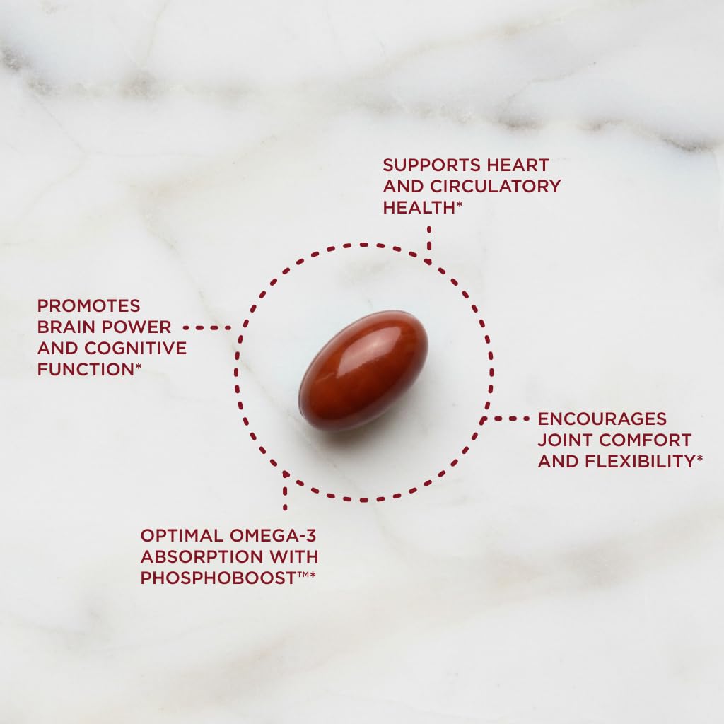 Purity Products Krill Omega 50+ CoQ10 1300mg gélule en gros plan