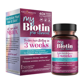 Purity Products MyBiotin ProClinical bouteille vue de face