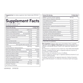 Purity Products MyBiotin SuperClinical 5-en-1 Multivitamine comprimés
