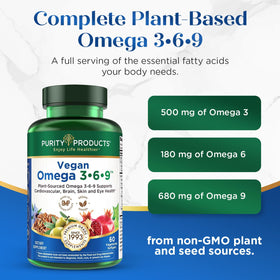 Purity Products Omega 3-6-9 5 en 1, emballage