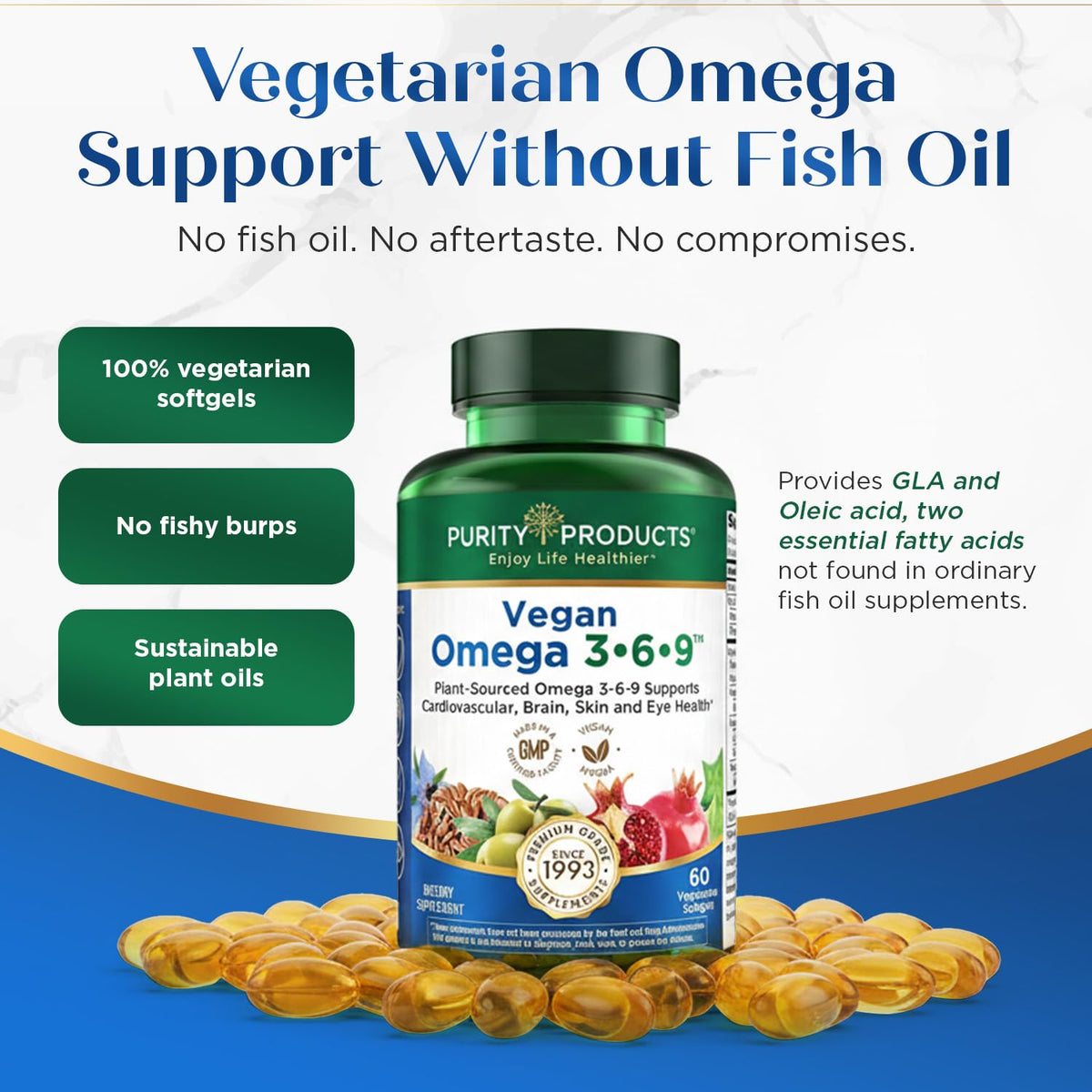 Purity Products Omega 3-6-9 5 en 1, logo de la marque