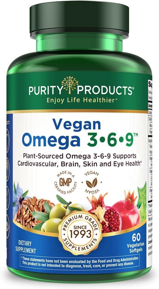Purity Products Omega 3-6-9 5 en 1, vue de face