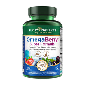 Purity Products OmegaBerry Huile de Poisson 1875 mg Omega-3 devant