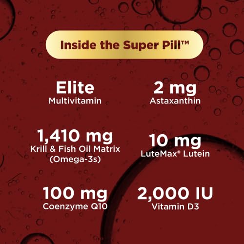 Purity Products Super Pill - présentation des ingrédients sur l'emballage