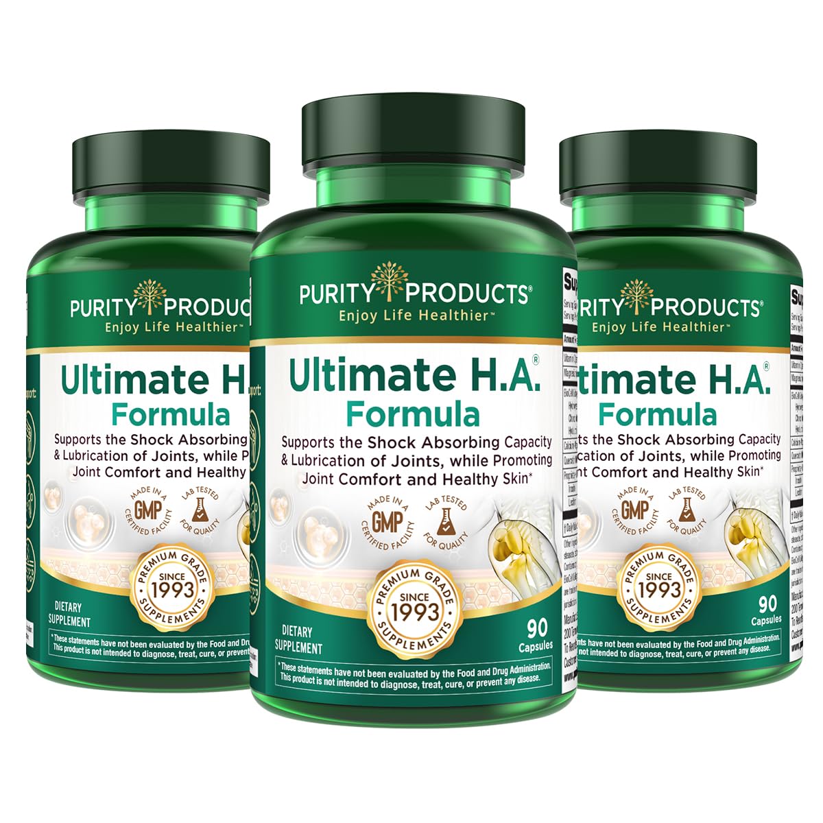 Purity Products Ultimate H.A. Formula 299g vue de face