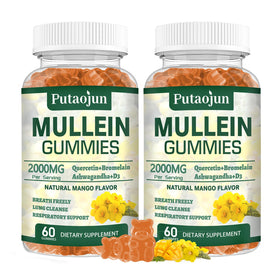 Putaojun gummies bio Mullein 2000mg saveur mangue face avant