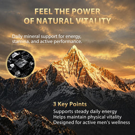 Puyflam Gummies Shilajit 4500mg ingrédients naturels