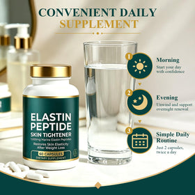 Pvdyud Complément alimentaire Peptides d'Élastine sur fond neutre