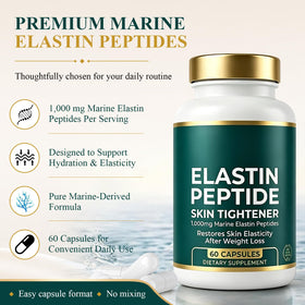Pvdyud Complément Peptides d'Élastine capsules avec bouteille