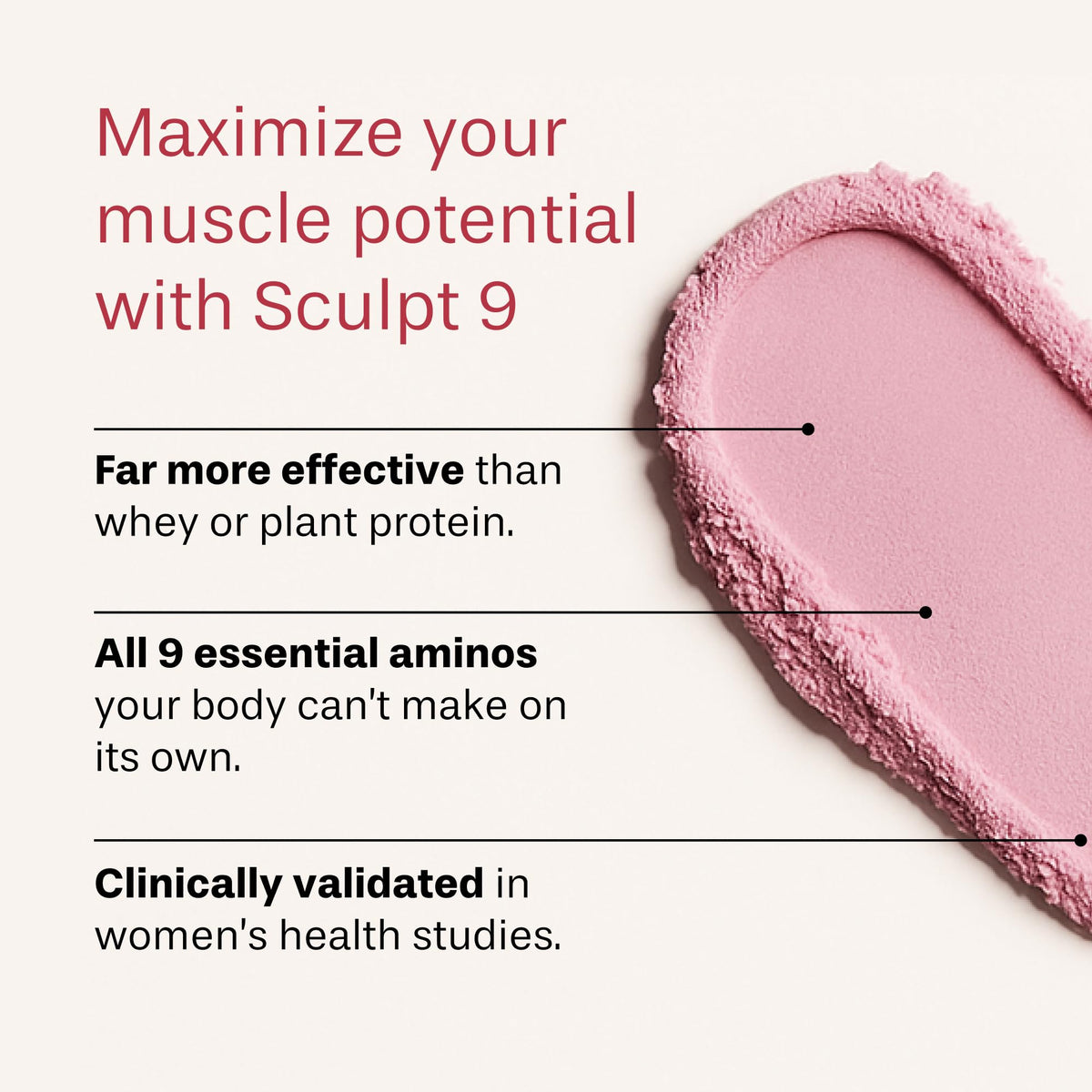 PVOLVE Sculpt 9 EAA & BCAA Powder - emballage et contenu