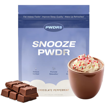 PWDRS Snooze Chocolat Chaud 231g emballage avant
