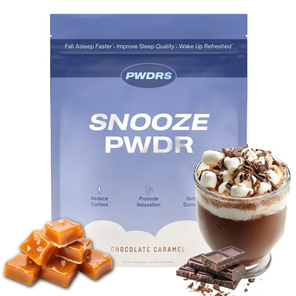 PWDRS Snooze Chocolat Chaud Naturel 268g vue de face