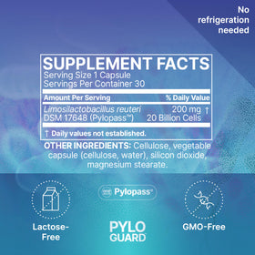 PyloGuard de Microbiome Labs avec un fond naturel