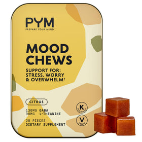 PYM Health Citrus Mood Chews boîte de 20 gommes vue de face