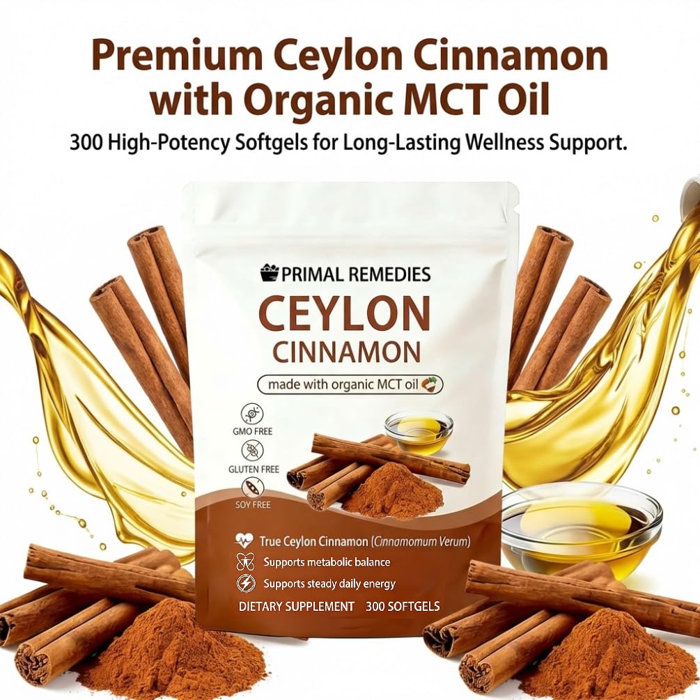 PynkLily Capsules de Cannelle de Ceylan, dosage avec une main