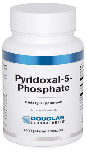 Pyridoxal-5-Phosphate Douglas Laboratories 50 mg 60 capsules vue avant