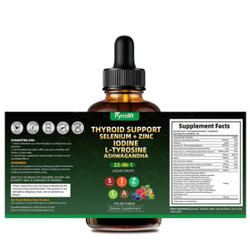 Pyrrolift Gouttes de Soutien Thyroïdien avec fruits frais