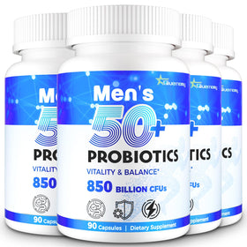 QIVERNAMY Probiotiques pour Hommes 360 capsules vue de face