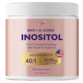 QSTA Myo-Inositol & D-Chiro Inositol 4100mg flacon avant
