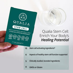 QUALIA Cellules Souches 30g - Capsules sur une cuillère