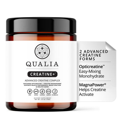 Qualia Créatine Avancée 222g vue de face