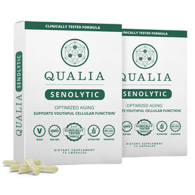 QUALIA LIFE SCIENCES Qualia Senolytic boîte avant vue