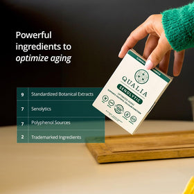 QUALIA LIFE SCIENCES Qualia Senolytic vue de côté