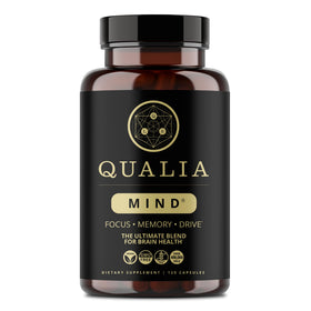 Qualia Mind complément nootropique 608g vue de face