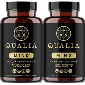 Qualia Mind nootropique vue de face avec emballage
