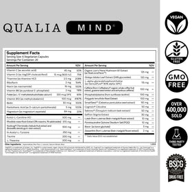 Qualia Mind ouvert montrant les capsules à l'intérieur