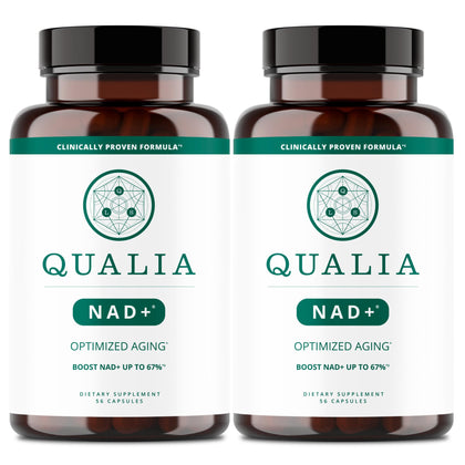 QUALIA NAD+ 3 précurseurs 2-pack vue avant avec emballage