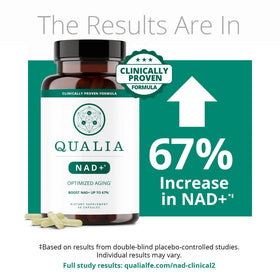 QUALIA NAD+ avec mode d'emploi