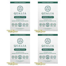 Qualia Senolytic 1400mg Fisetin boîte vue de face