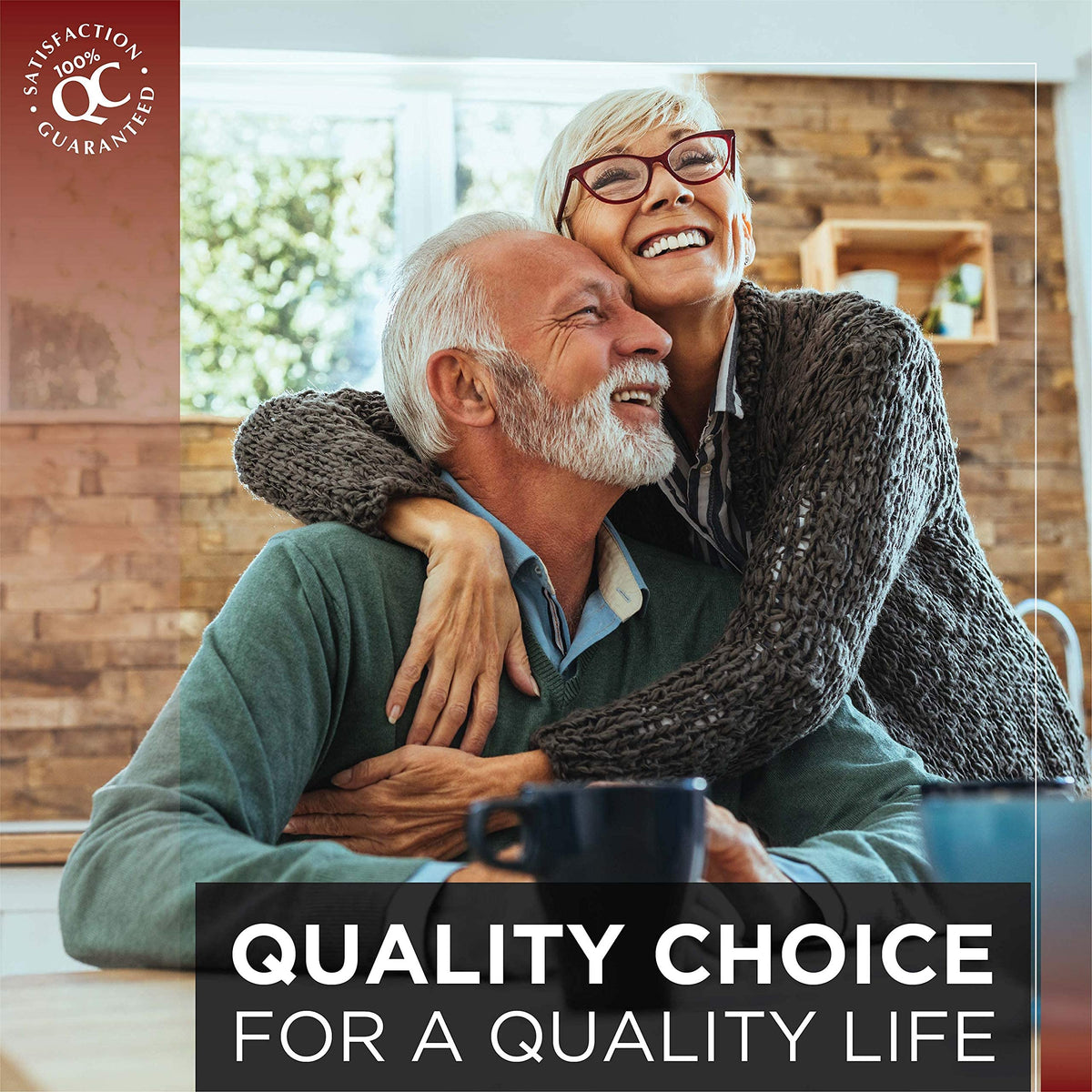 Quality Choice Caplets de Fibres sur une table