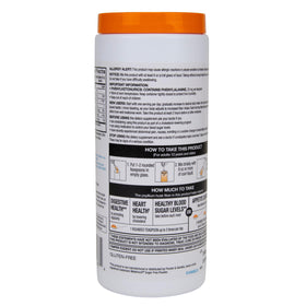 Quality Choice Poudre de Fibre SANS SUCRE 48 Doses Saveur Orange avec des fruits