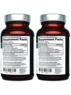 Quality of Life AHCC Kinoko Platinum 750 mg bouteille vue de face