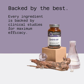 Quality of Life CoQ10-SR 100 mg capsules close-up